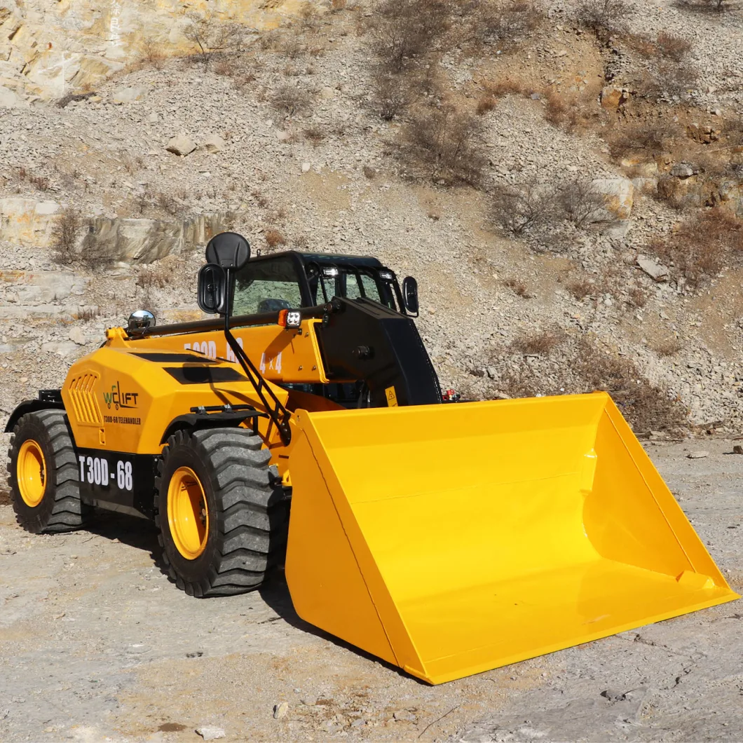 Multifunctional Wheel Loader 4X4 Type Telehandler Telescopic Loader 3ton Telescopic Handler Manufacturer