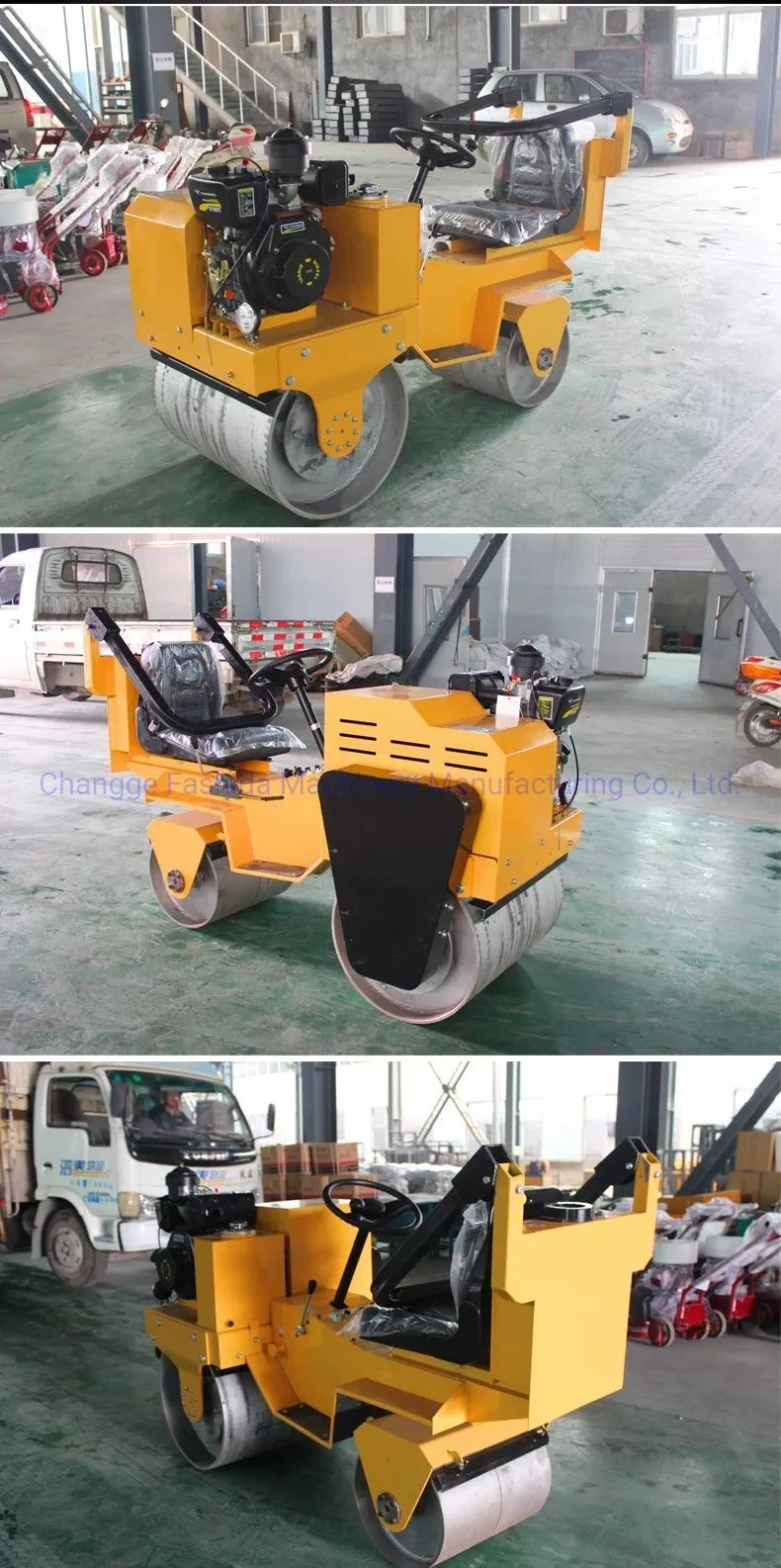 Fasta Fvr850 Ride on Road Roller Best Quality Promotion Full Hydraulic Road Roller Compctor