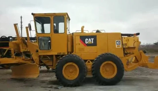 Equipamentos de Construção Usados ​​Motoniveladora Cat Caterpillar 140h Hidráulica com Ripper